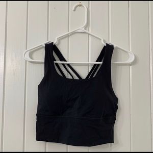 NWT Black Sports Bra